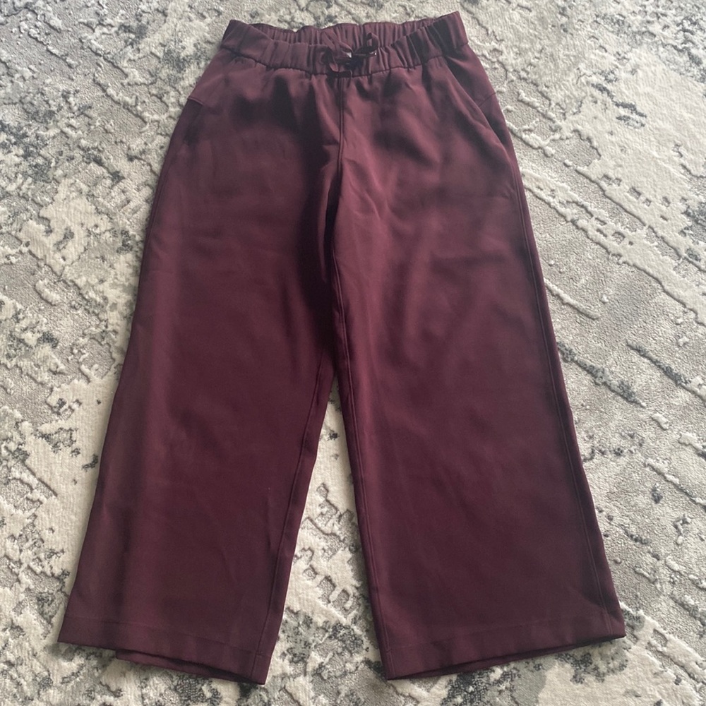 lululemon athletica Burgundy Pants